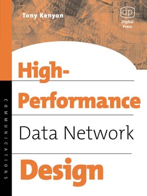 cover image of High Performance Data Network Design